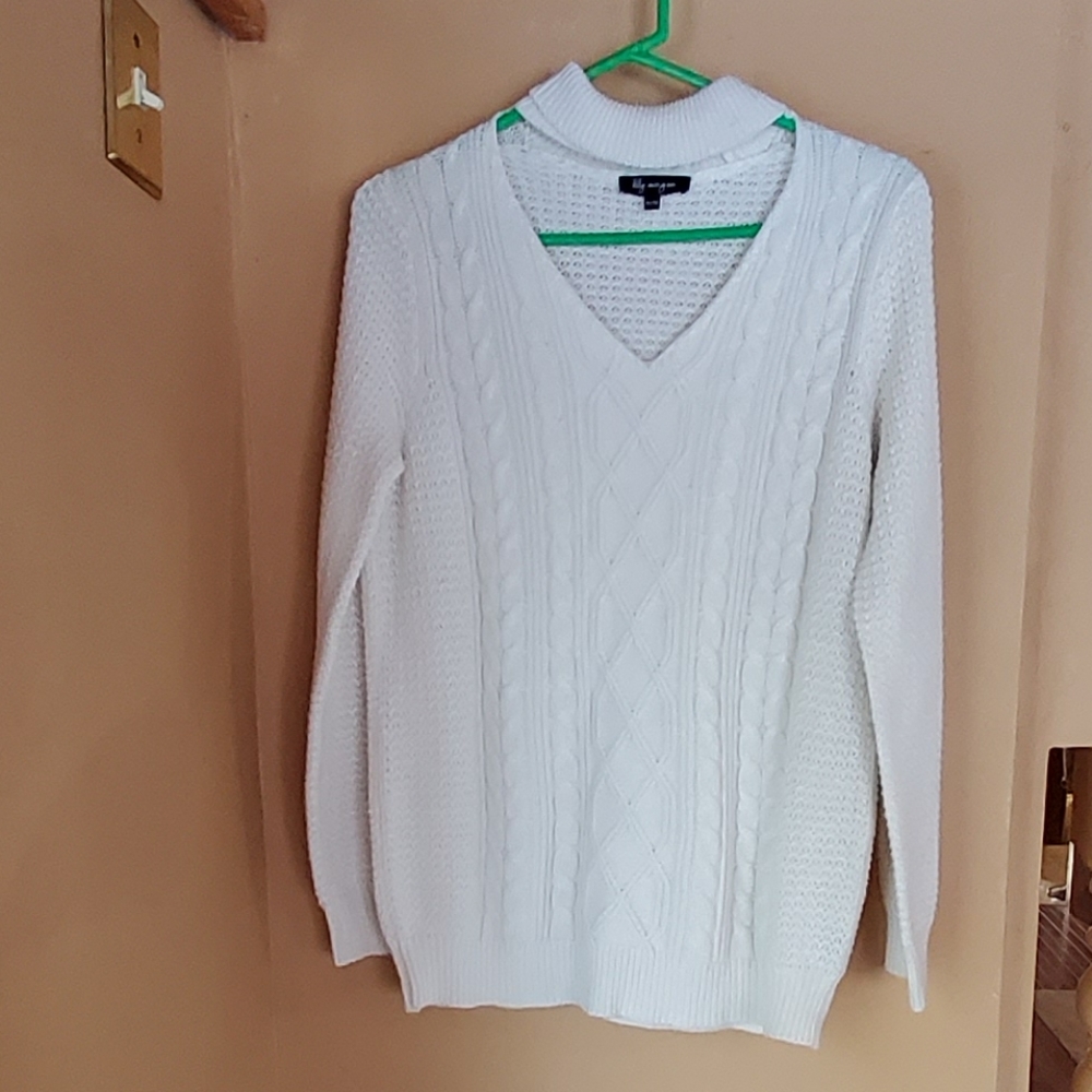Lily Morgan Chocker Sweater